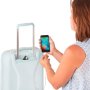CarryOn Wave (S) Baby Blue 35 л чемодан из поликарбоната на 4 колесах голубой