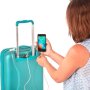 CarryOn Wave (S) Turquoise 35 л чемодан из поликарбоната на 4 колесах бирюзовый