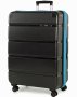 Чемодан гигант 115 л Rock Meteor (L) Black/Blue