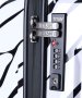 Чемодан гигант из поликарбоната 103 л Titan X2, белый с черным