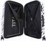 Чемодан гигант из поликарбоната 103 л Titan X2, белый с черным
