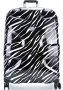 Чемодан гигант из поликарбоната 103 л Titan X2, черный с белым