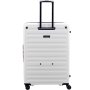 Чемодан гигант из поликарбоната 120/130 л Lojel Cubo V4 18 Off White