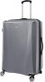 Чемодан гигант из поликарбоната 99/120 л Cavalet Chill, серебристый
