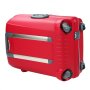 Чемодан гигант из полипропилена на 4-х колесах 125 л Roncato Flexi, красный