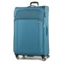 Валіза гігант із текстилю 4-х колісна 118/136 л Rock Aura II (XL) Teal
