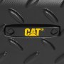 Чемодан гигант на 4-х колесный 105 л CAT Industrial Plate, черный