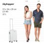 Чемодан ручная кладь CarryOn Skyhopper на 32 л весом 2,5 кг Белый