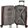 Валіза ручна поклажа Heys SpinLite на 31/45 л вагою 3,3 кг із полікарбонату Бордовий