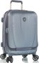 Чемодан ручная кладь Heys Vantage Smart Luggage на 39/54 л с отделом под ноутбук Голубой