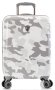 Чемодан ручная кладь Heys White Leopard на 32/48 л весом 3,1 кг из поликарбоната Белый
