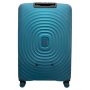 Чемодан ручная кладь Snowball AQUA Light на 35 л весом 1,9 кг из полипропилена Голубой