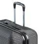 Чемодан ручная кладь Swissbrand Cairo на 35 л вес 2,61 кг из пластика Черный