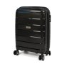 Чемодан ручная кладь Travelite Paklite Mailand Deluxe на 36 л из полипропилена Черный