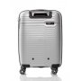 Чемодан ручная кладь V&amp;V Travel Summer Breeze из полипропилена на 40 л весом 2,3 кг Серебристый