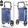 Сумка-візок ShoppingCruiser Allround на 41 л Синя