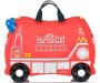 Дитяча валіза 18 л Trunki FRANK FIRETRUCK, червоний