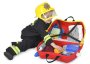 Дитяча валіза 18 л Trunki FRANK FIRETRUCK, червоний
