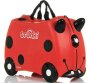 Детский чемодан 18 л Trunki HARLEY LADYBUG, красный