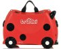 Детский чемодан 18 л Trunki HARLEY LADYBUG, красный