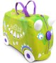 Детский чемодан 18 л Trunki SAURUS REX, салатовый