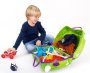 Детский чемодан 18 л Trunki SAURUS REX, салатовый