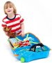 Детский чемодан 18 л Trunki TERRANCE, голубой