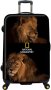 Дорожный чемодан гигант 4-х колесный 121 л. NATIONAL GEOGRAPHIC BIG CATS черный