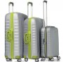 Элитный чемодан гигант 122 л Roncato Uno SL Green/Silver
