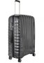 Элитный чемодан гигант из поликарбоната и кожи 113 л Roncato Uno Zip Delux Limited Edition, карбон