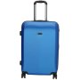 Enrico Benetti Atlanta Steel Blue L 110 л чемодан из пластика на 4 колесах синий