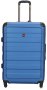 Enrico Benetti Little Rock Steel Blue L 120 л чемодан из пластика на 4 колесах синий