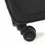 Epic Discovery Ultra 4X (S) Black 36 л чемодан из полиэстера на 4 колесах черный