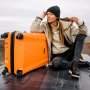 Epic GTO 4.0 38/43 л чемодан из поликарбоната на 4 колесах оранжевый