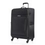 Epic Quantum (L) Black 89/104 л чемодан из полиэстера на 4 колесах черный