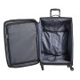 Epic Quantum (L) Black 89/104 л чемодан из полиэстера на 4 колесах черный