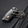 Epic Quantum (L) Black 89/104 л чемодан из полиэстера на 4 колесах черный