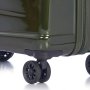 Epic Vision 67 л чемодан из поликарбоната\ABS-пластика на 4 колесах темно-зеленый