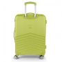 Gabol Atlanta 57 л чемодан из ABS пластика на 4 колесах салатовый
