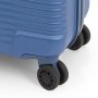 Gabol Balance (L) Blue 85 л чемодан из ABS пластика на 4 колесах голубой