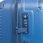 Gabol Balance (M) Blue 55 л чемодан из ABS пластика на 4 колесах синий