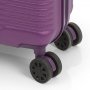 Gabol Balance (M) Plum 55 л чемодан из ABS пластика на 4 колесах фиолетовый