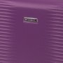 Gabol Balance (M) Plum 55 л чемодан из ABS пластика на 4 колесах фиолетовый
