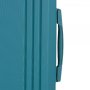 Gabol Clever (L) Turquoise 100 л чемодан из пластика на 4 колесах бирюзовый