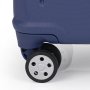 Gabol Clever (M) Blue 61 л чемодан из пластика на 4 колесах синий