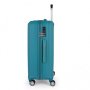 Gabol Clever (M) Turquoise 61 л чемодан из пластика на 4 колесах бирюзовый