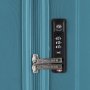 Gabol Clever (M) Turquoise 61 л чемодан из пластика на 4 колесах бирюзовый