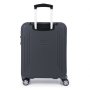 Gabol Clever (S) Grey 37 л чемодан из пластика на 4 колесах серый