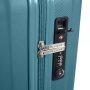 Gabol Clever (S) Turquoise 37 л чемодан из пластика на 4 колесах бирюзовый