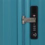 Gabol Clever (S) Turquoise 37 л чемодан из пластика на 4 колесах бирюзовый